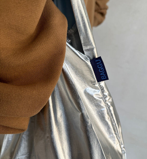  「【BAGGU/バグゥ】24HO STANDARD BAGGU メタリック」|トートバッグ|