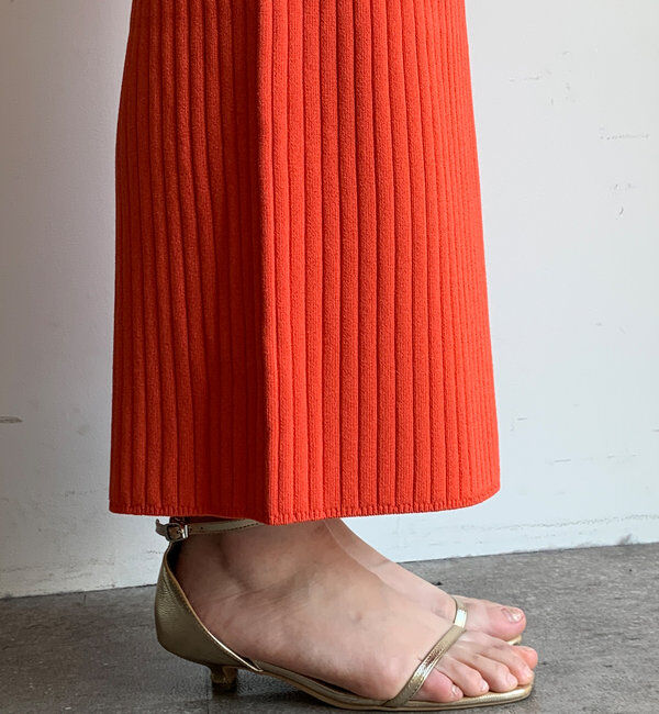  「リブニットタイトスカート」|スカート|