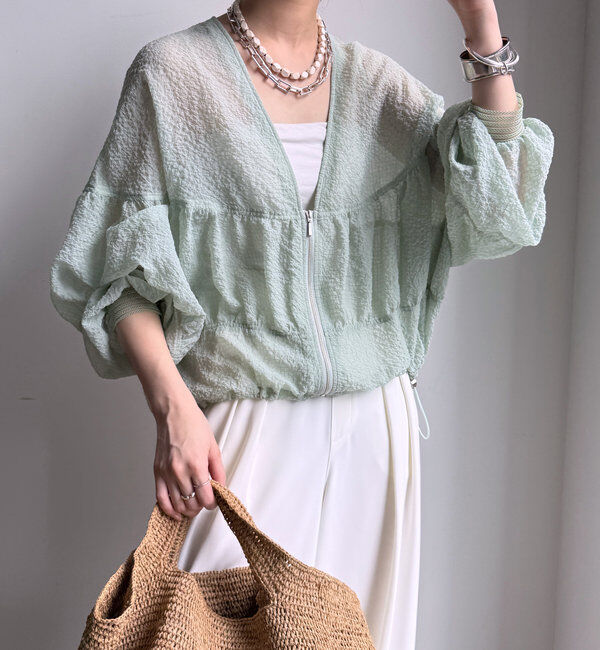  「【WEB限定】シアーシャーリングブルゾン」|ブルゾン・スタジャン|