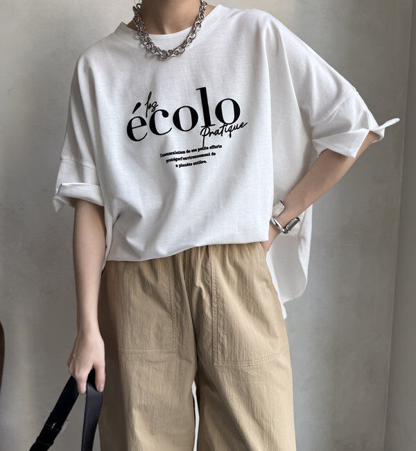  「【WEB限定】ポンチョロゴTEE」|Tシャツ・カットソー|