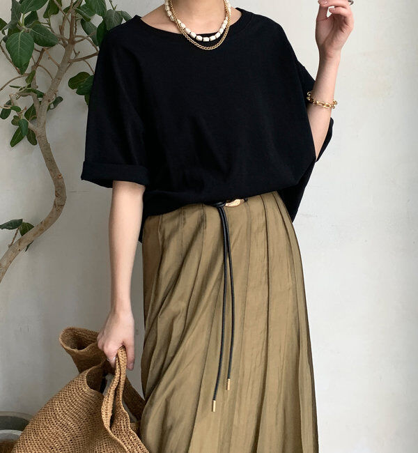  「クールタッチ半袖TEE」|Tシャツ・カットソー|ブラック