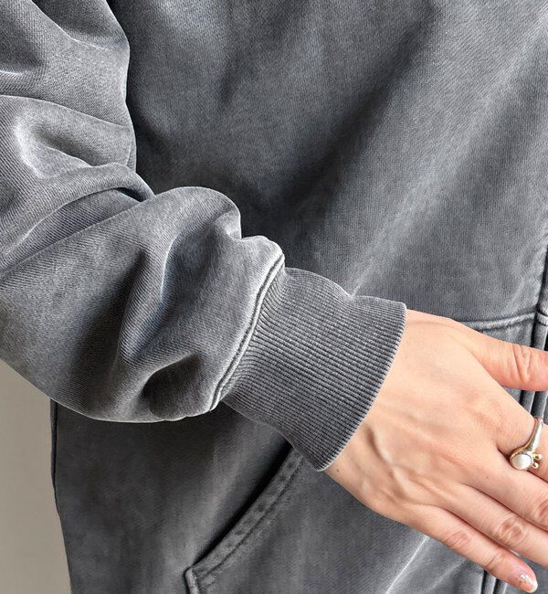  「【セットアップ対応】ピグメントジップパーカー」|Tシャツ・カットソー|