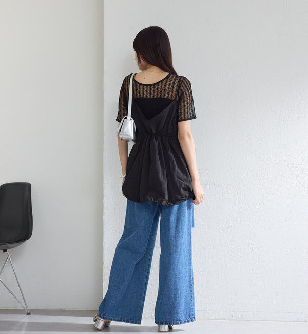  「シアーレースプルオーバー」|シャツ・ブラウス|