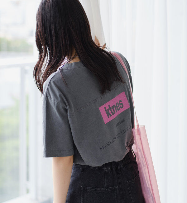  「ピグメントミディアムロゴTee」|Tシャツ・カットソー|