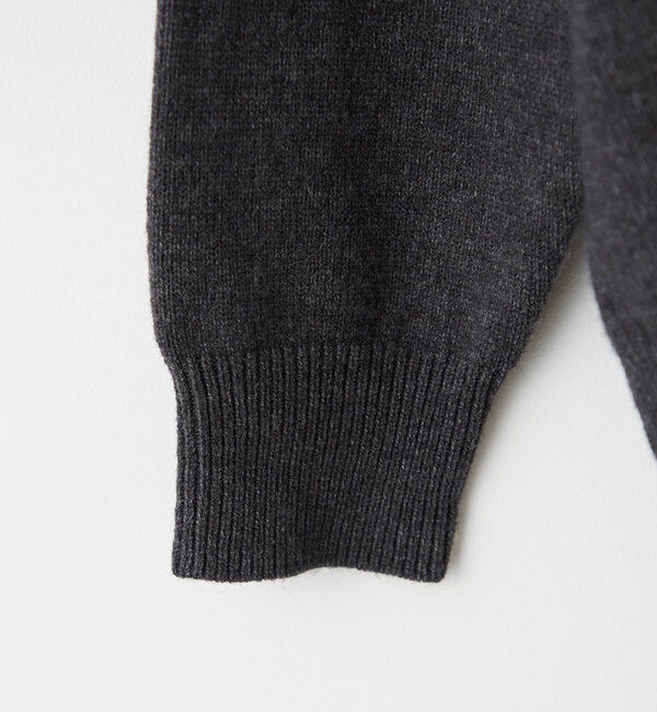  「*【WHIMSIC】ブラッシュドヤーンニットポロシャツ」|ニット・セーター|