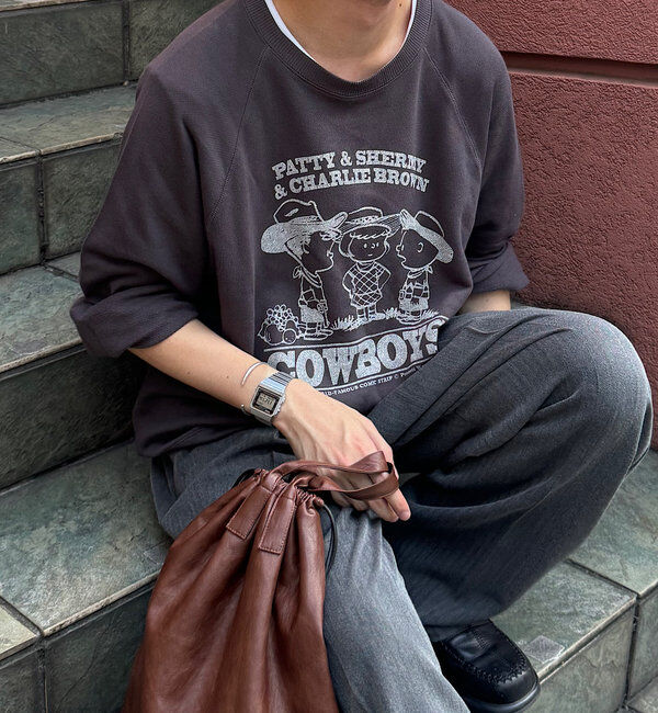  「【WHIMSIC&times;PEANUTS&times;FTL】エスクルーシブスウェットシャツ」|Tシャツ・カットソー|