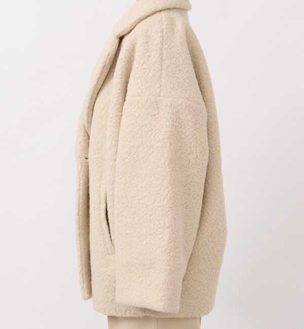  「《羽織るだけで様になる！》テーラードミドルコート」|その他|