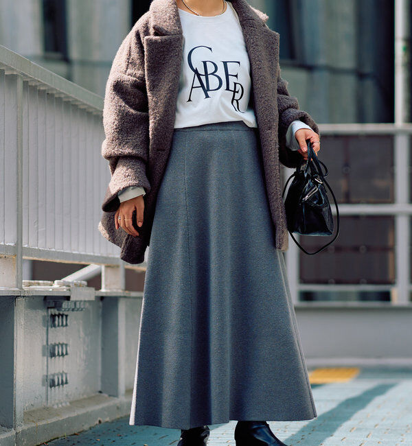  「《羽織るだけで様になる！》テーラードミドルコート」|その他|