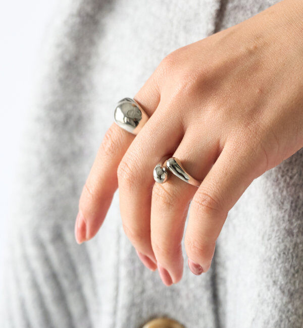  「クロスメタルリング」|ブローチ・コサージュ|