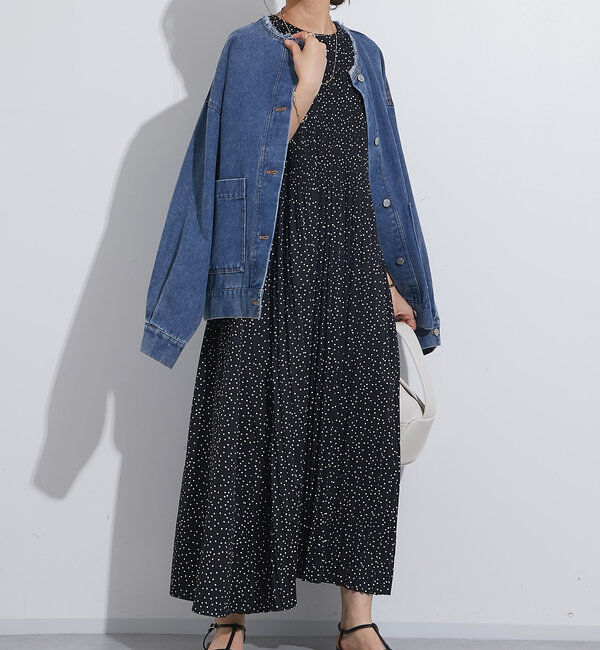 「ドットプリーツワンピース」|その他|