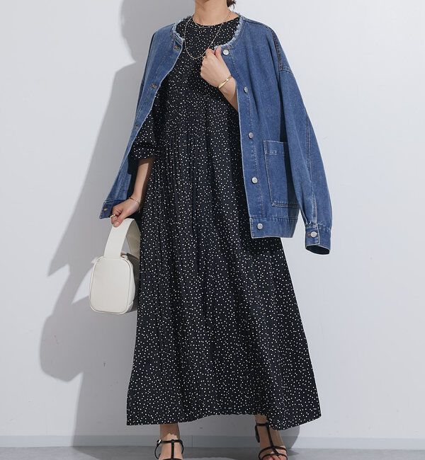  「ドットプリーツワンピース」|その他|