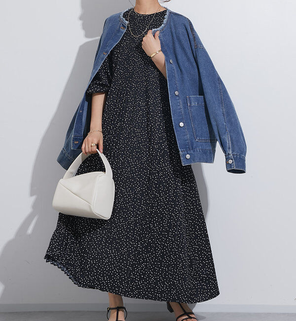  「ドットプリーツワンピース」|その他|