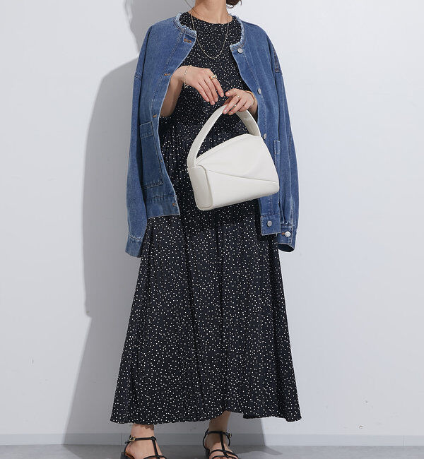  「ドットプリーツワンピース」|その他|
