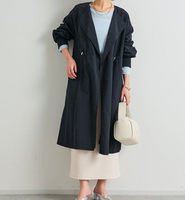  「《デイリーに活躍》ナイロンミニグログランコート」|その他|