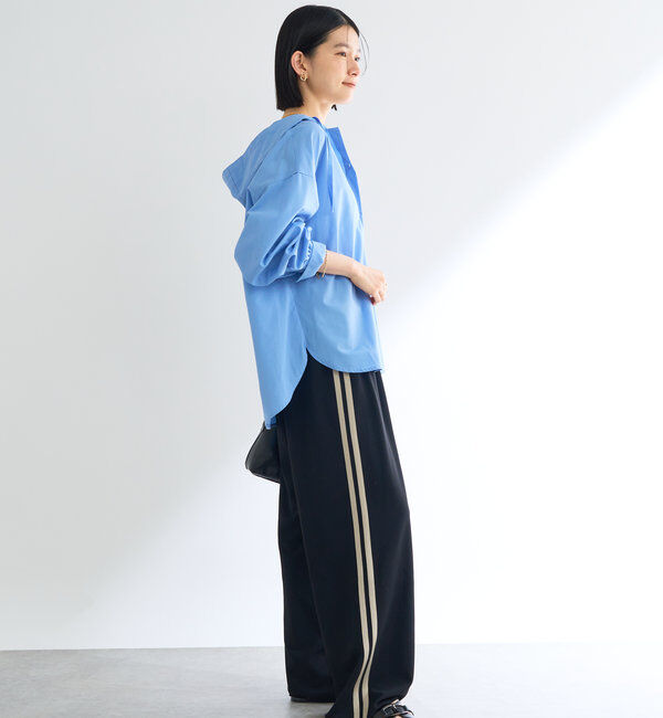  「《新色追加・オールシーズン活躍》ハイカウントフードブラウス」|シャツ・ブラウス|