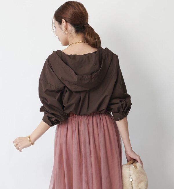  「《新色追加・オールシーズン活躍》ハイカウントフードブラウス」|シャツ・ブラウス|