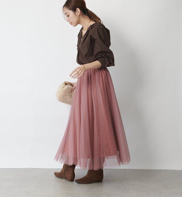  「《新色追加・オールシーズン活躍》ハイカウントフードブラウス」|シャツ・ブラウス|