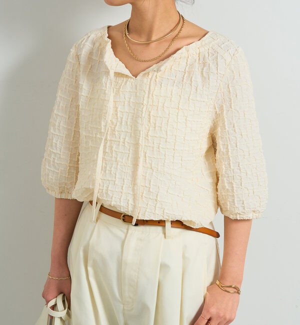  「前後2WAYポコポコチュニック」|シャツ・ブラウス|