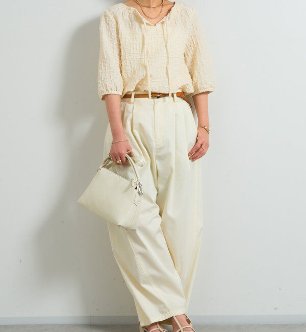  「前後2WAYポコポコチュニック」|シャツ・ブラウス|