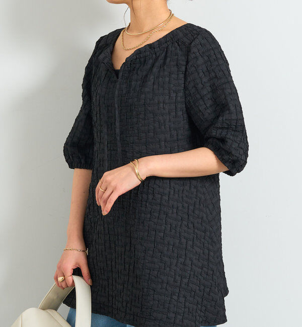  「前後2WAYポコポコチュニック」|シャツ・ブラウス|