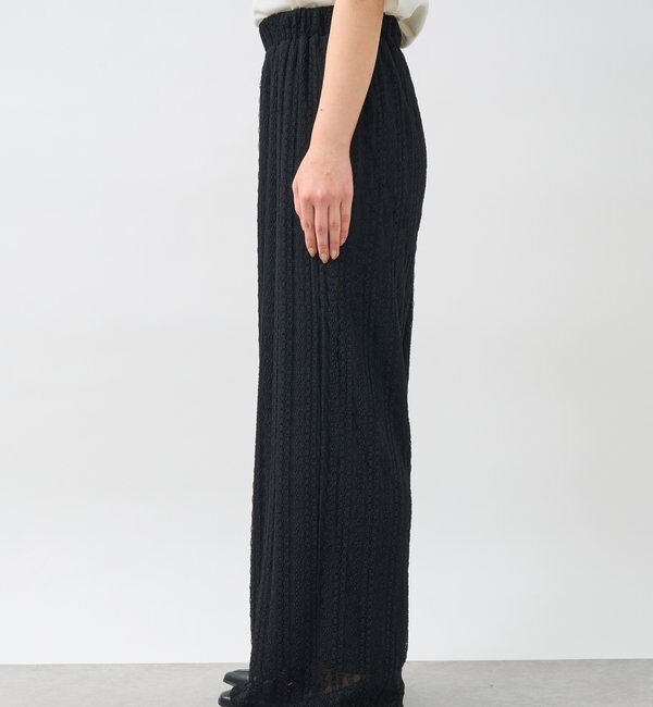  「《リラクシーな履き心地》ストレッチレースイージーパンツ」|その他|