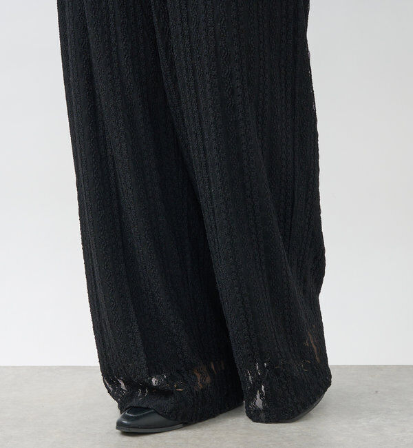  「《リラクシーな履き心地》ストレッチレースイージーパンツ」|その他|