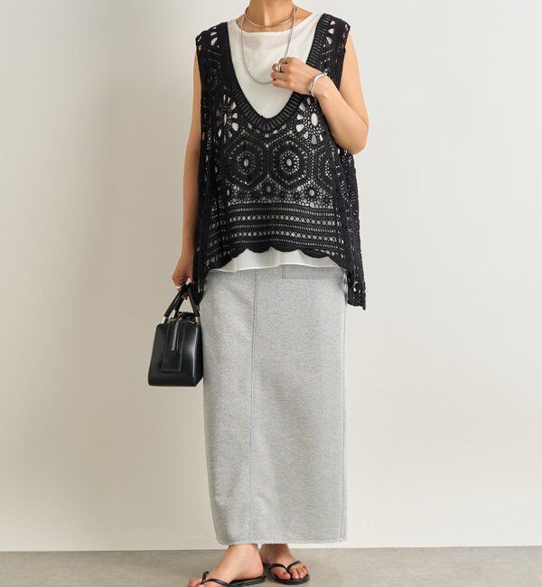  「裾シアータンク」|シャツ・ブラウス|