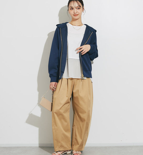  「裾シアータンク」|シャツ・ブラウス|