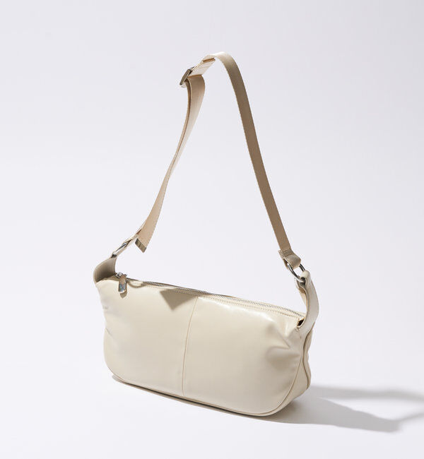  「【cache cache(カシュカシュ)】横長ソフトショルダーバッグ」|クラッチバッグ|