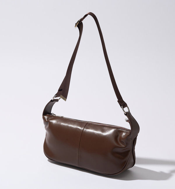  「【cache cache(カシュカシュ)】横長ソフトショルダーバッグ」|クラッチバッグ|