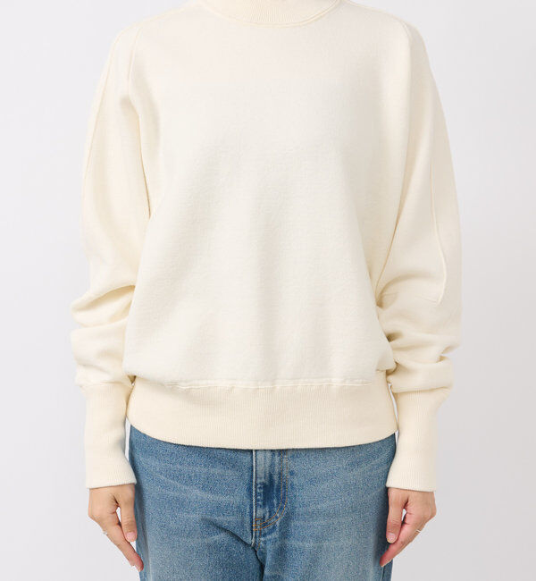  「【ウォッシャブル】スウェットライクニット」|ニット・セーター|