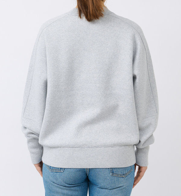  「【ウォッシャブル】スウェットライクニット」|ニット・セーター|