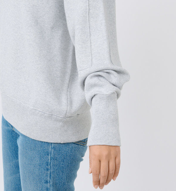  「【ウォッシャブル】スウェットライクニット」|ニット・セーター|