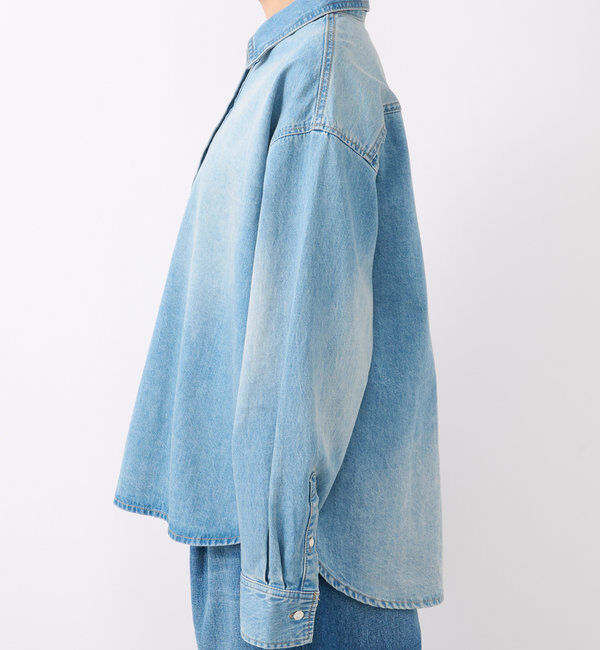  「【MONN.:.(モン)】デニムプルオーバー」|シャツ・ブラウス|