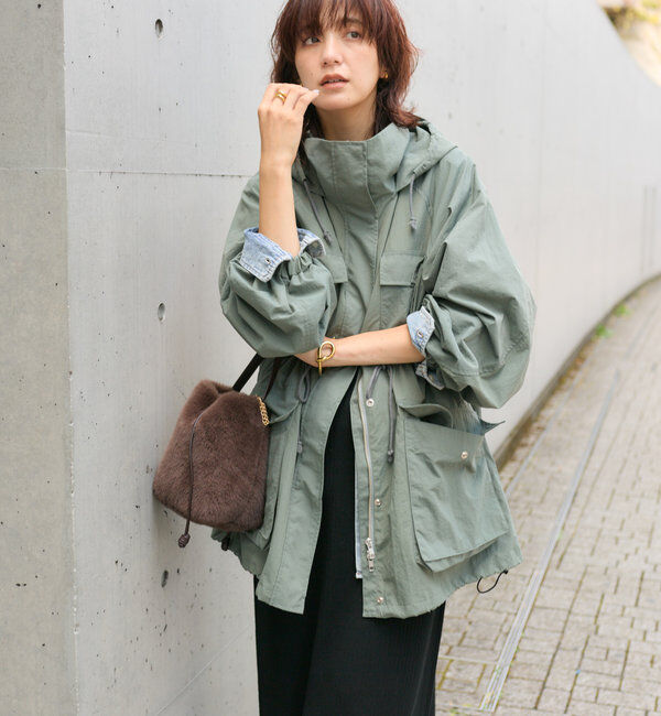  「【軽量/撥水】フーデッドマウンテンパーカー」|その他|