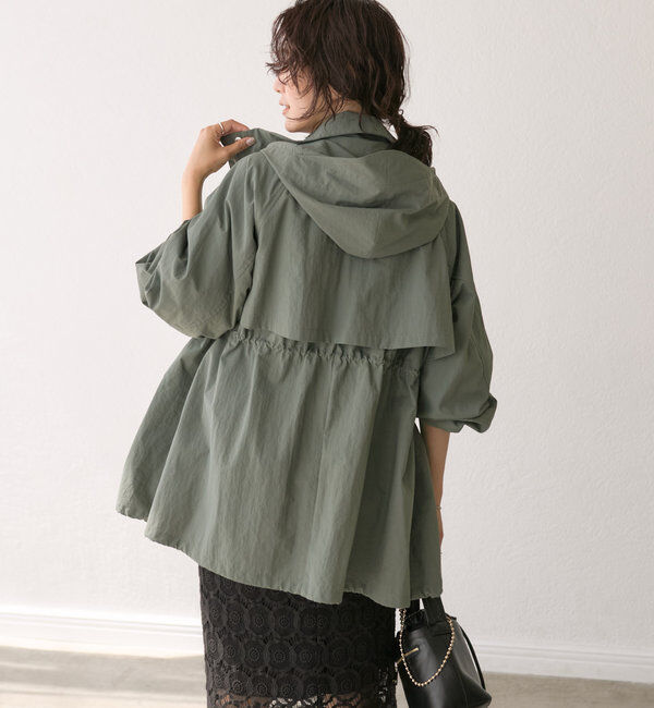  「【軽量/撥水】フーデッドマウンテンパーカー」|その他|