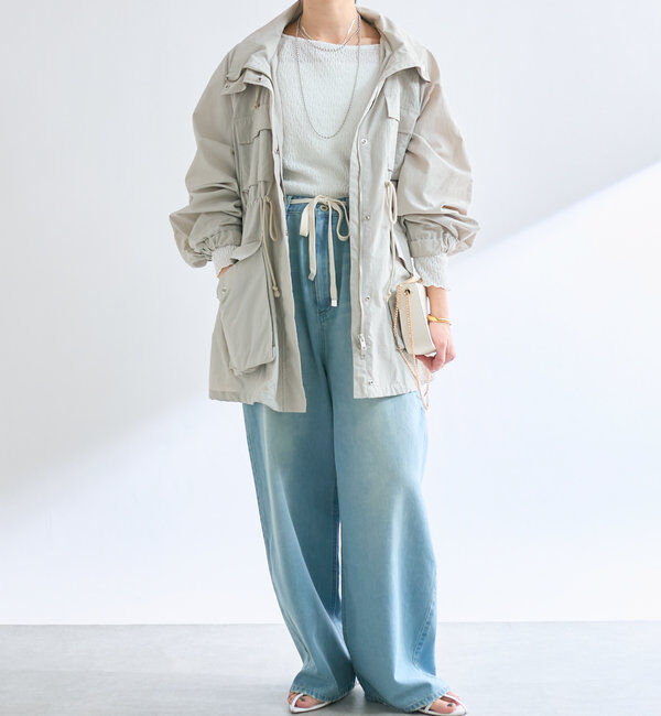  「【軽量/撥水】フーデッドマウンテンパーカー」|その他|