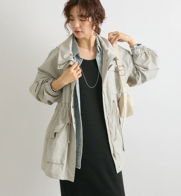  「【軽量/撥水】フーデッドマウンテンパーカー」|その他|