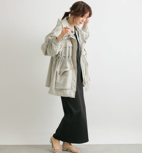  「【軽量/撥水】フーデッドマウンテンパーカー」|その他|