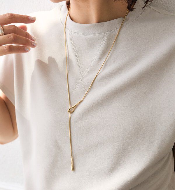  「【さり気無いポイントに】ラリエット」|ブローチ・コサージュ|