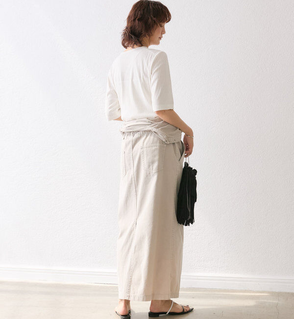  「【MONN&times;Yoshiiiiii】デニムシャツワンピース」|ワンピース|