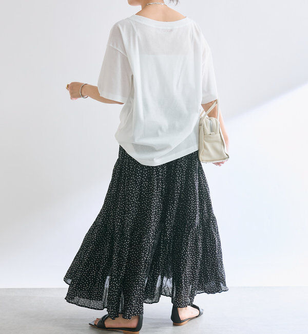  「【名品リバイバル/5色展開】コットンワッシャープリーツスカート」|スカート|