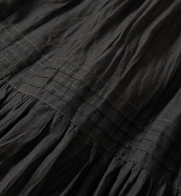  「【名品リバイバル/5色展開】コットンワッシャープリーツスカート」|スカート|