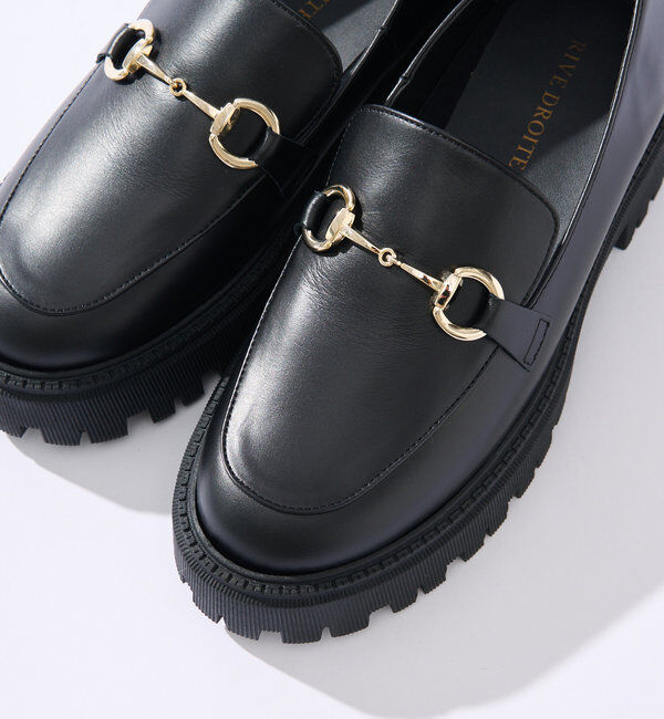  「【足元のポイントに】ボリュームビットローファー」|その他|