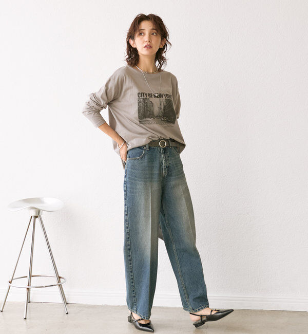  「【存在感が光る】ボールチャームスライドネックレス」|ネックレス|