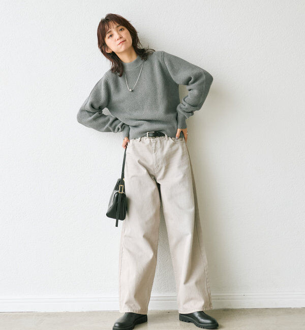  「【存在感が光る】ボールチャームスライドネックレス」|ネックレス|