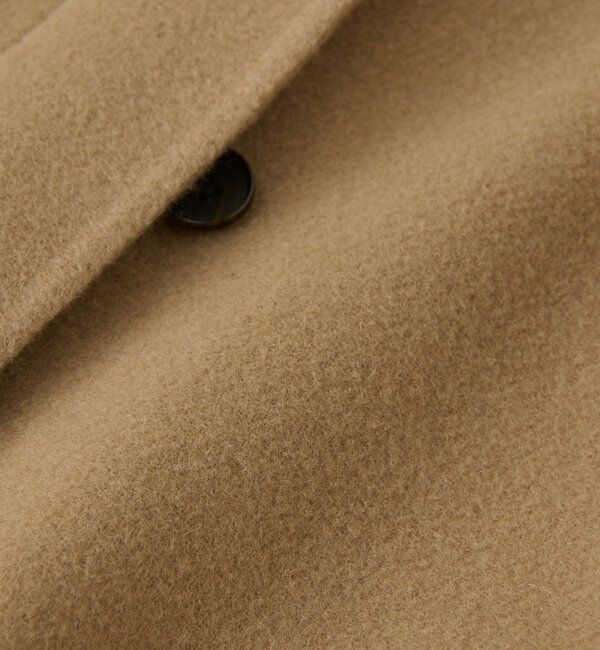  「【サッと羽織れる】ウールリバーステンカラーコート」|その他|