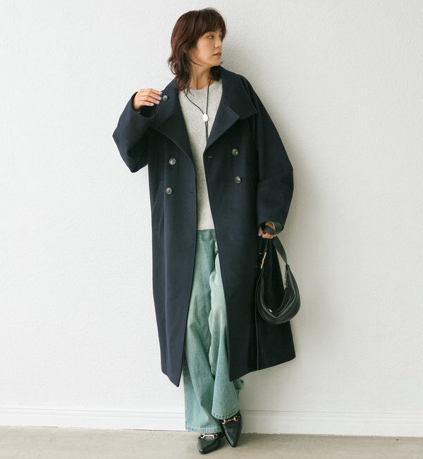  「【着心地抜群】バックテールワイドニット」|ニット・セーター|