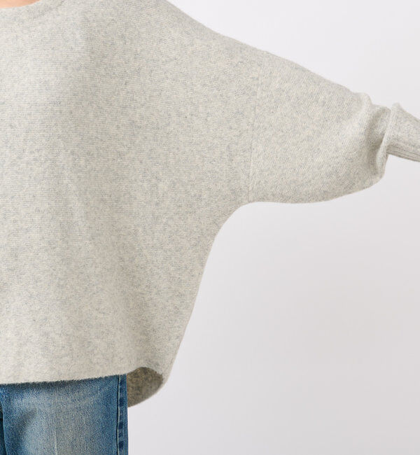  「【着心地抜群】バックテールワイドニット」|ニット・セーター|