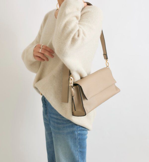  「【収納力◎】フラップショルダーバッグ」|ショルダー・メッセンジャー|